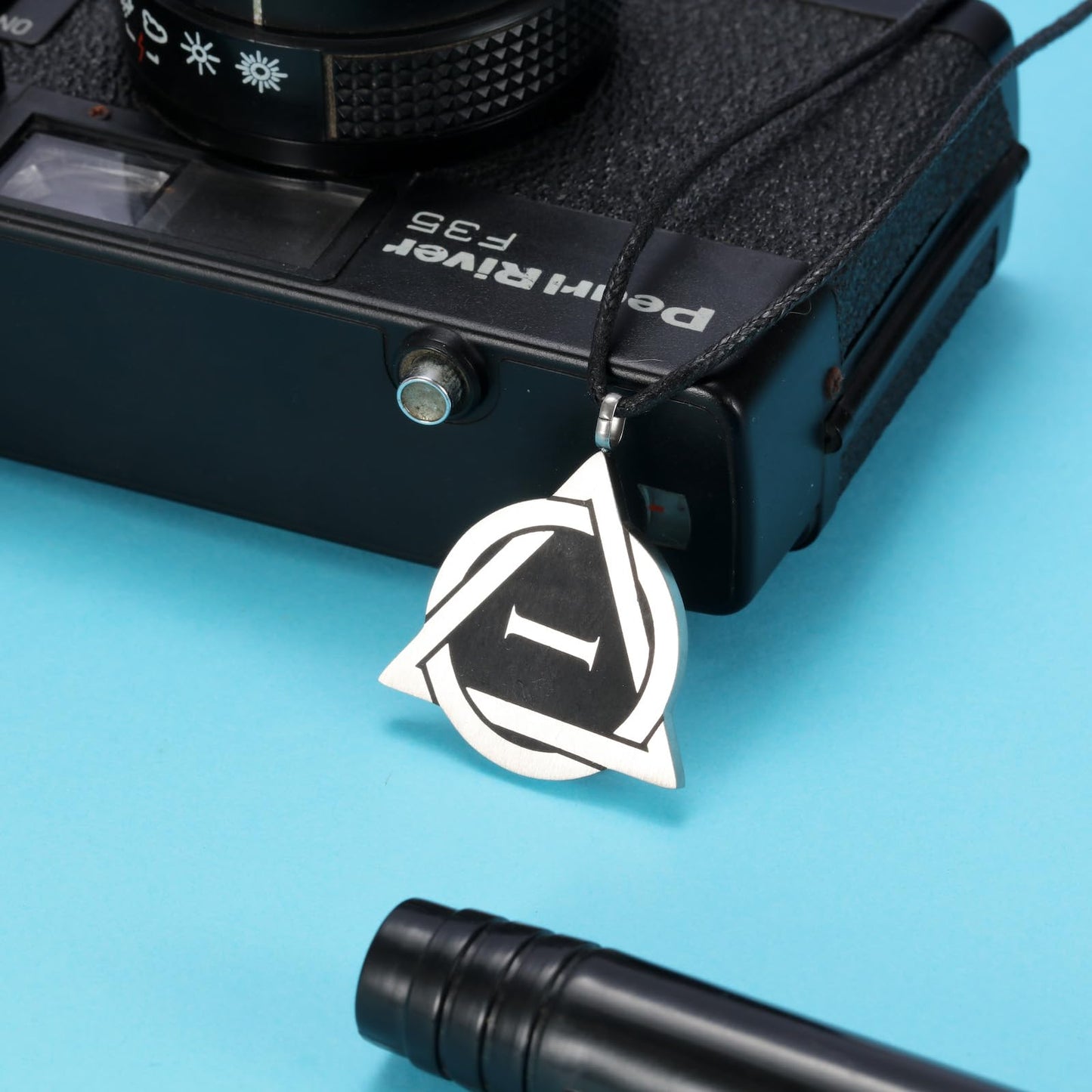 B BBPM Therian Necklace Stainless Steel Therian Pride Symbol Necklace