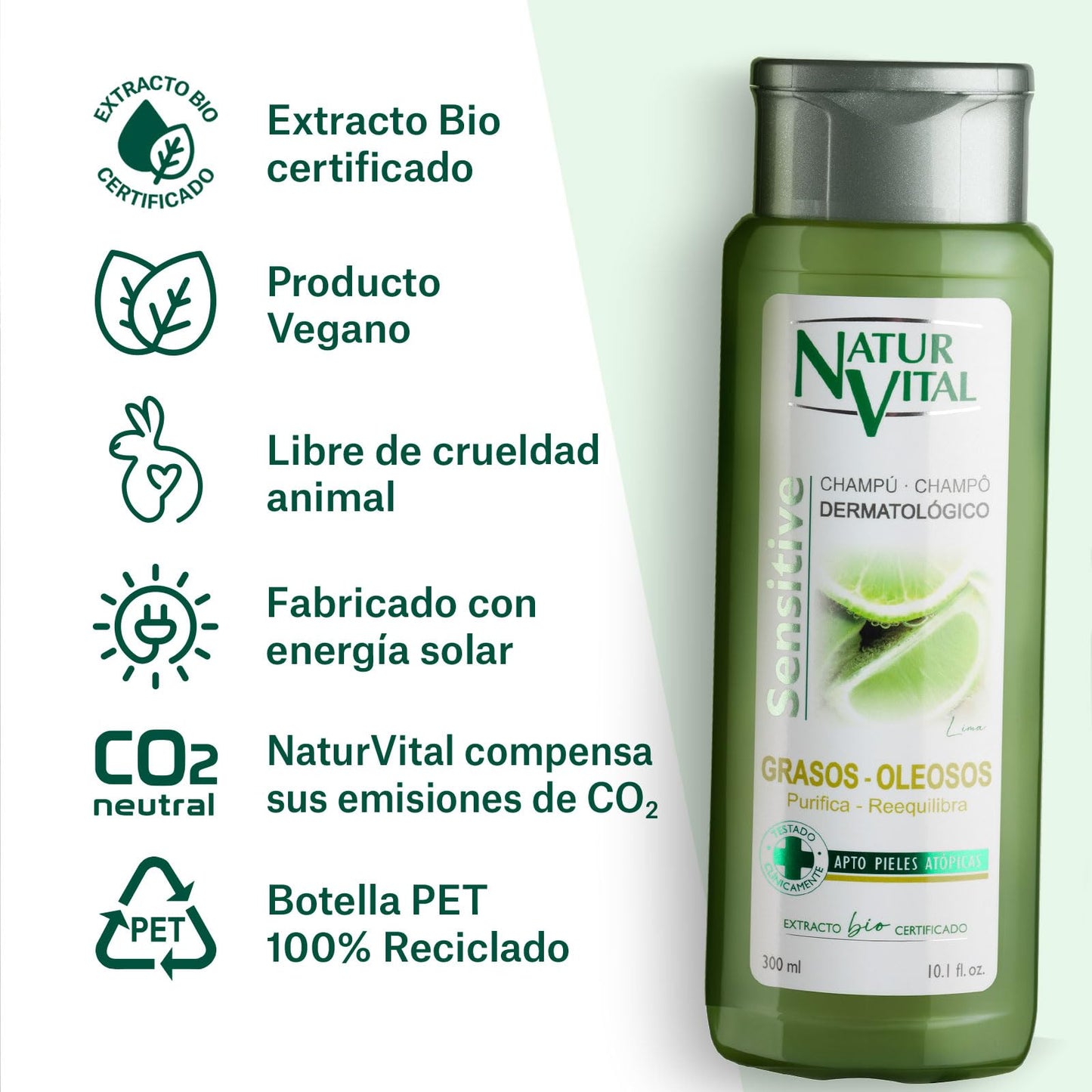 Moisturising Shampoo by Natur Vital