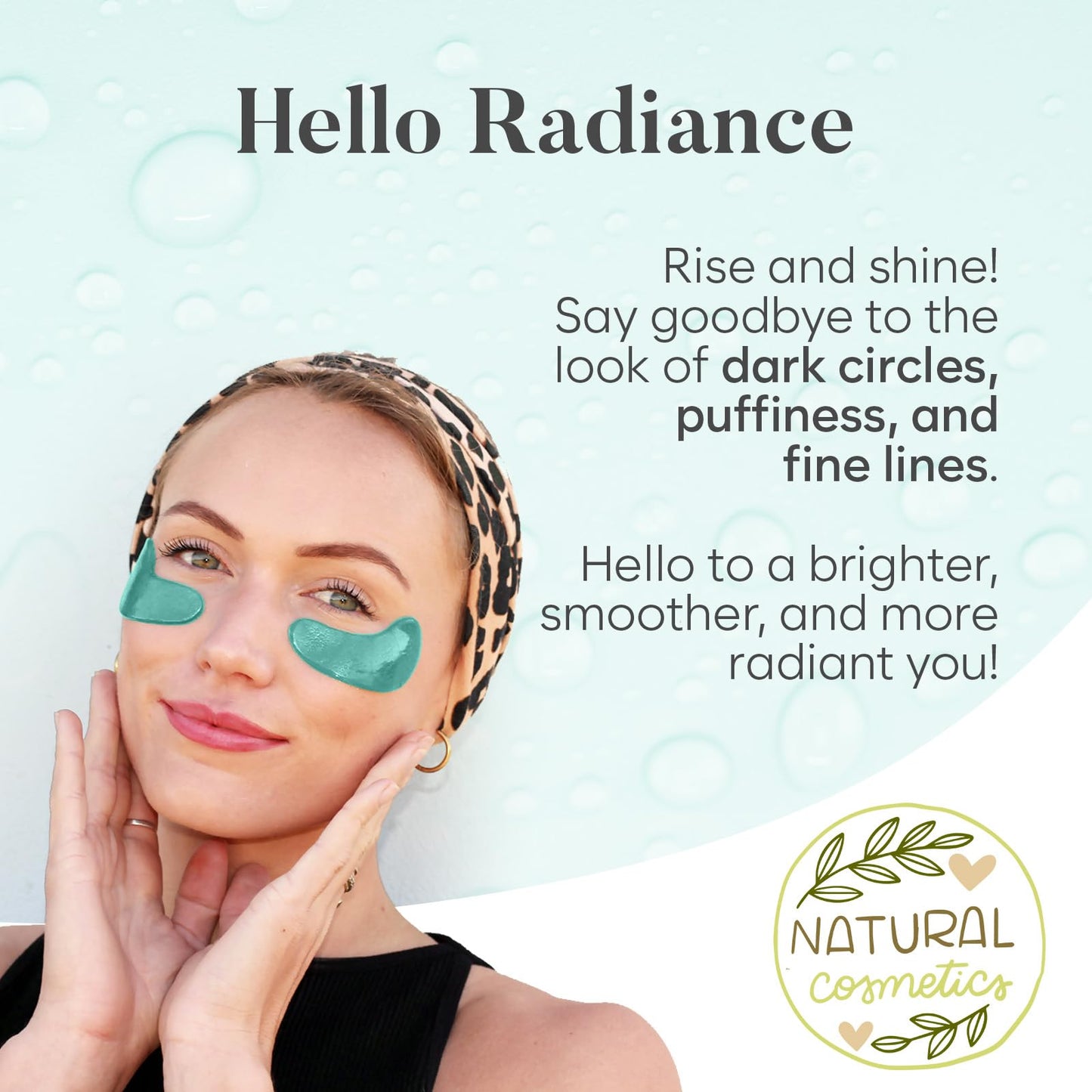 Aloe Vera Under Eye Patches (30 PAIRS), For Puffy Eyes and Dark Circles, Under Eye Mask with Hyaluronic Acid & Hydrolyzed Collag