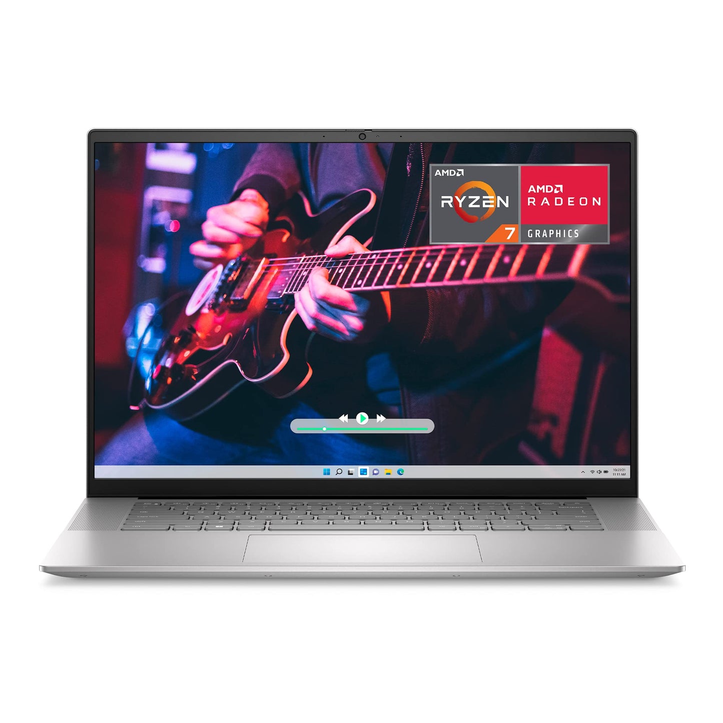 Dell Inspiron 16 5635 Laptop - Amd Ryzen 7-7730U, Qhd 16 Inch, 16Gb Lpddr4X Ram, 1Tb Ssd, Amd Radeon Graphics, Windows 11 Home,