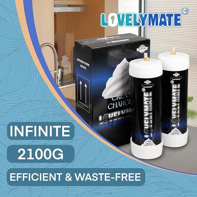 3.3L / 2000G Food-Grade Steel Cylinder – Leakproof, Kitchen-Safe, Stainless Steel Compatible Kitchen Tools (2, original)