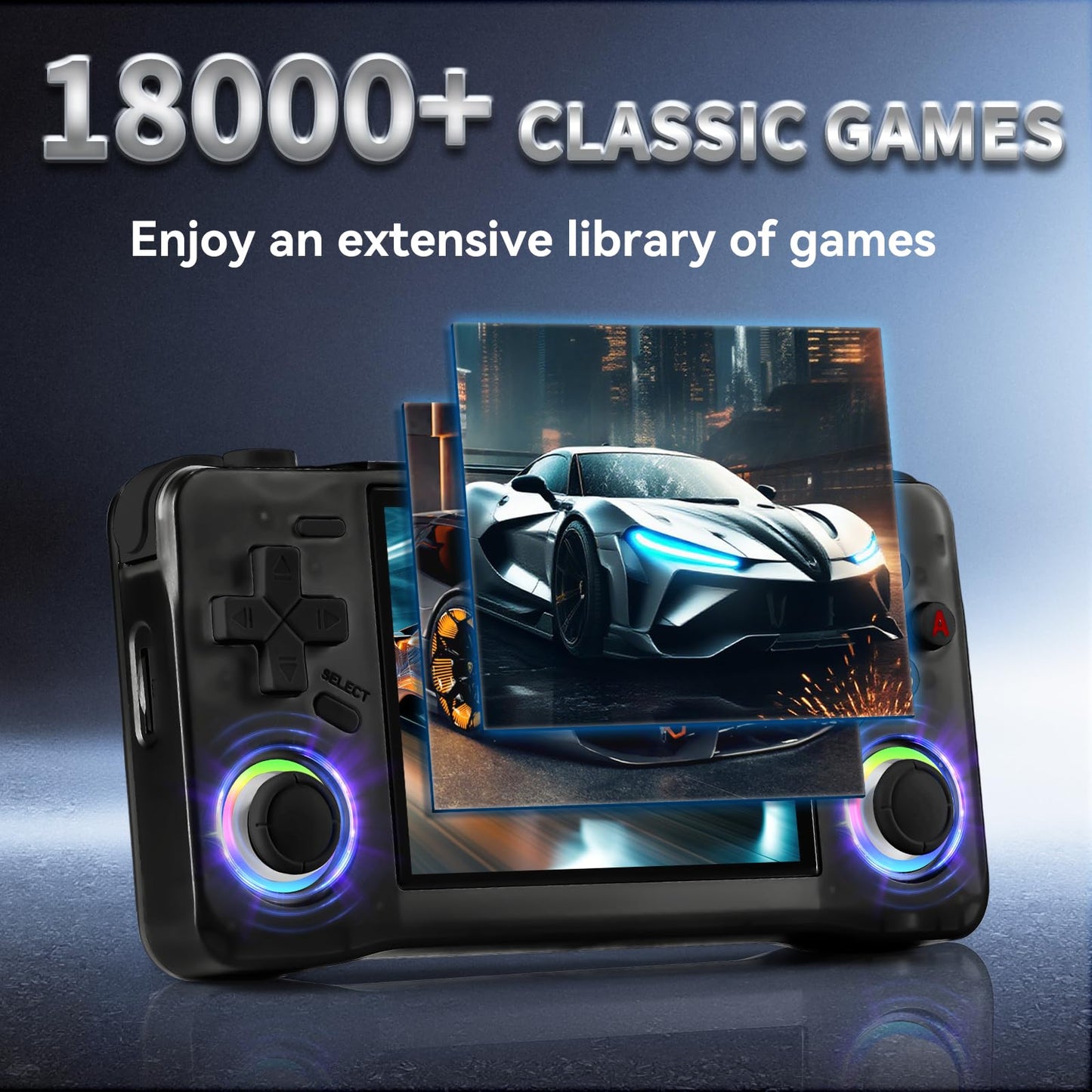 Colourbing XF35H Retro Handheld Game Console - Open Source Linux System, 3.5-inch Full-Lamination Screen, 18000+ Classic Games, 4000mAh Battery Portable Handheld - Supports WiFi Multiplayer