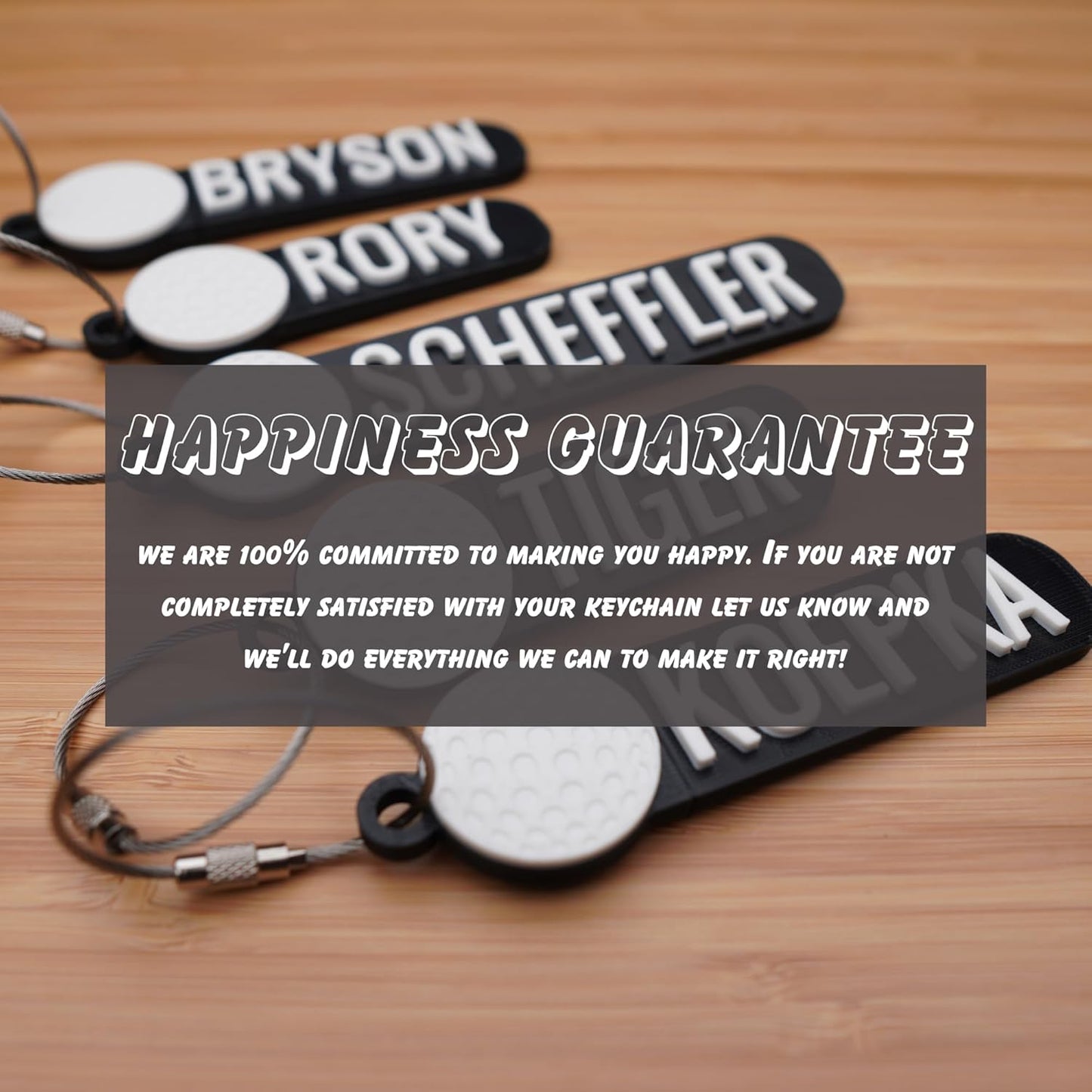 Personalized Golf Keychain, Golf Bag tags, Custom golf water bottle tags, Sports bag keychain, Golf team gift, Keyring charm, Custom golf tag