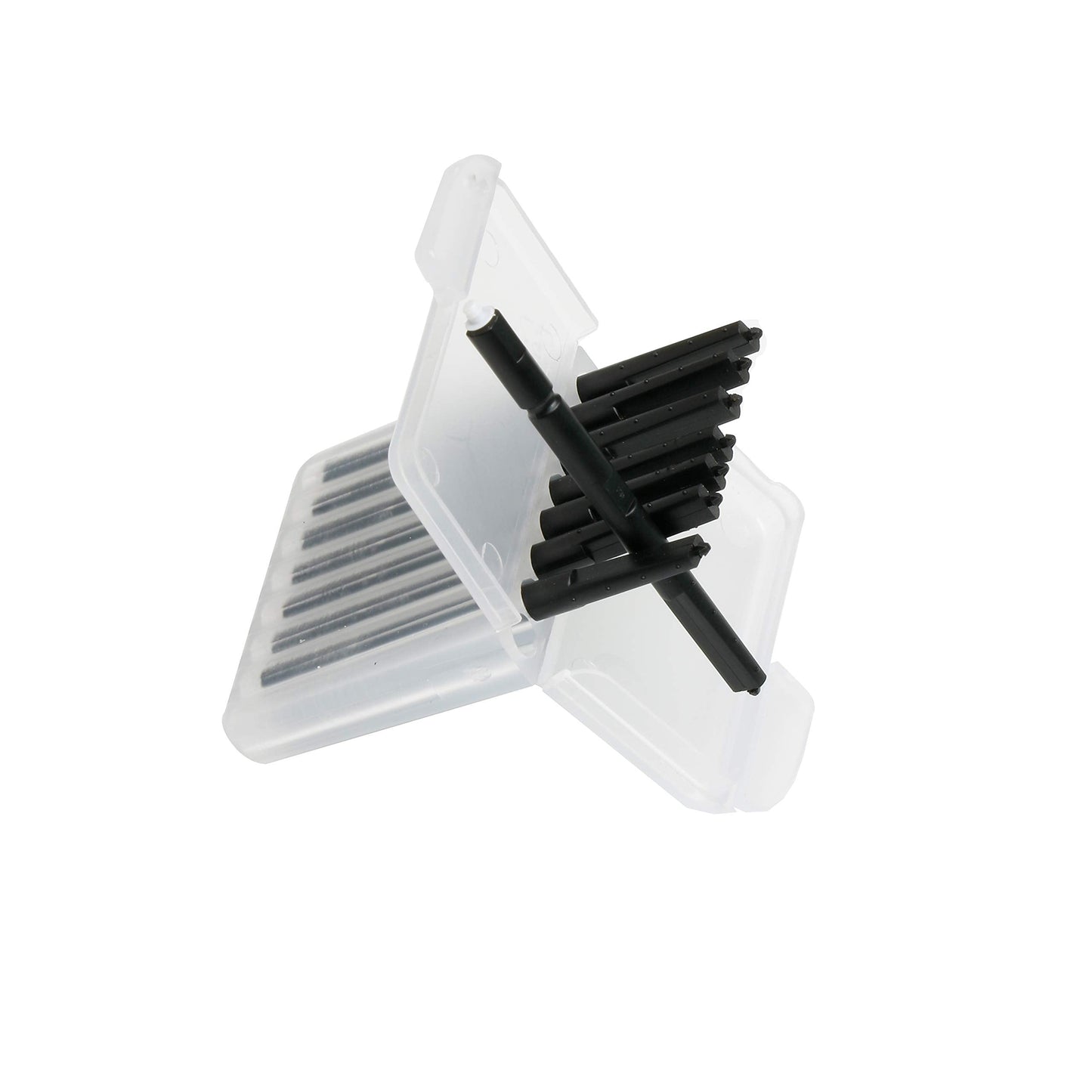 Hearing aid Wax Guard Filter for phonak, widex and Resound Wax Traps Hear Clear Cleaning kit Accessory (40 Filters) (Black)