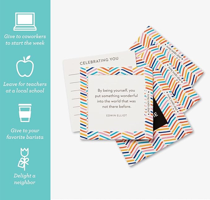 Compendium ThoughtFulls Pop-Open Cards — You’re Awesome — 30 Pop-Open Cards, Each with a Different Inspiring Message Inside