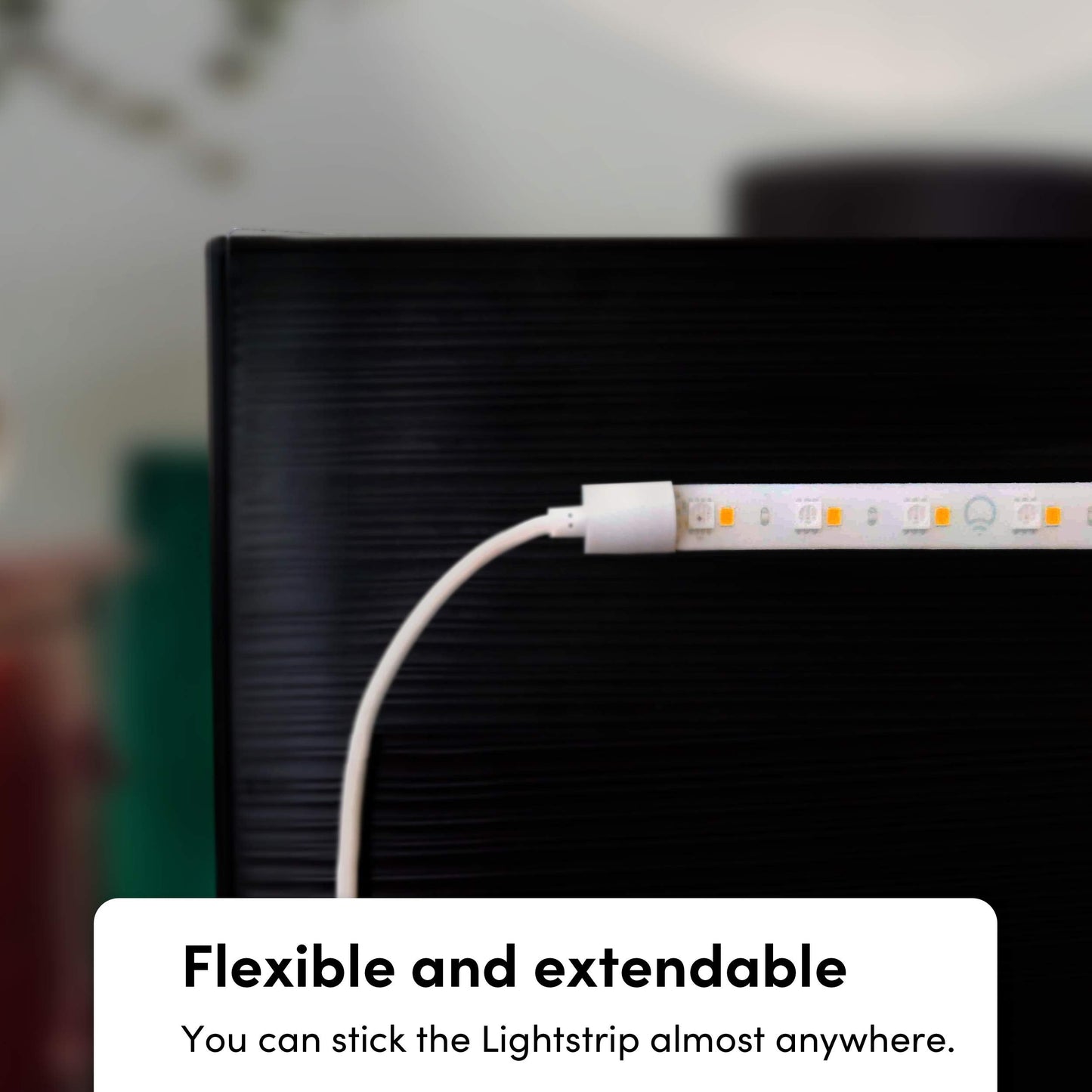 LIFX Smart WiFi Light Strip 6.6ft (Polychrome Multicolor, 8 Addressable Zones) Cuttable & Extendable Up to 32.8ft, Works with Alexa, Google Home & Siri, LED Strip Kit with Controller & Power Supply