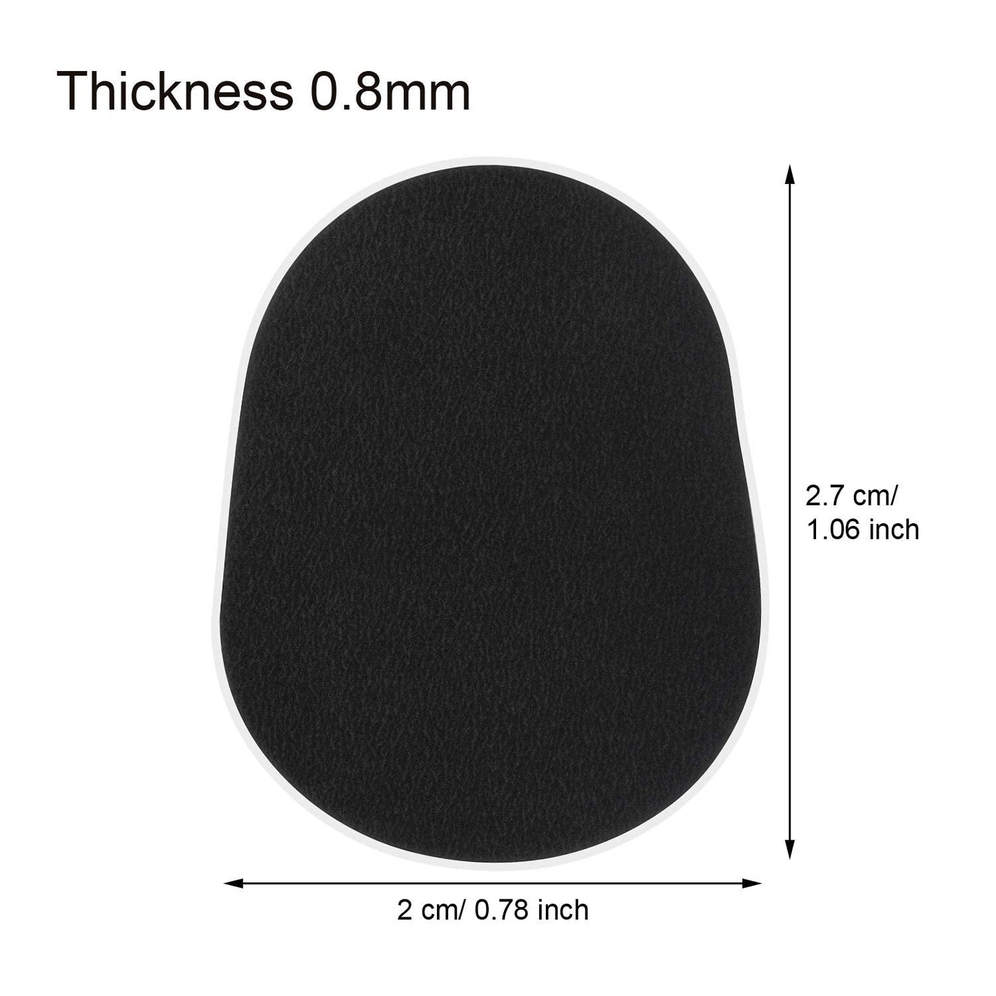 Boao 32 Pieces Saxophone Mouthpiece Cushion 0.8 Mm Alto Tenor Saxophone And Clarinet Mouthpiece Pads Patches Accessories For Beg