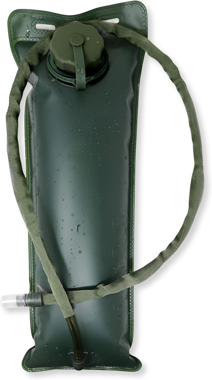 M MCGUIRE GEAR Hydration Bladder, 3L/100 oz. Water Bladder, Leak Proof Hydration Pack, Water Reservoir with Insulated Drin...