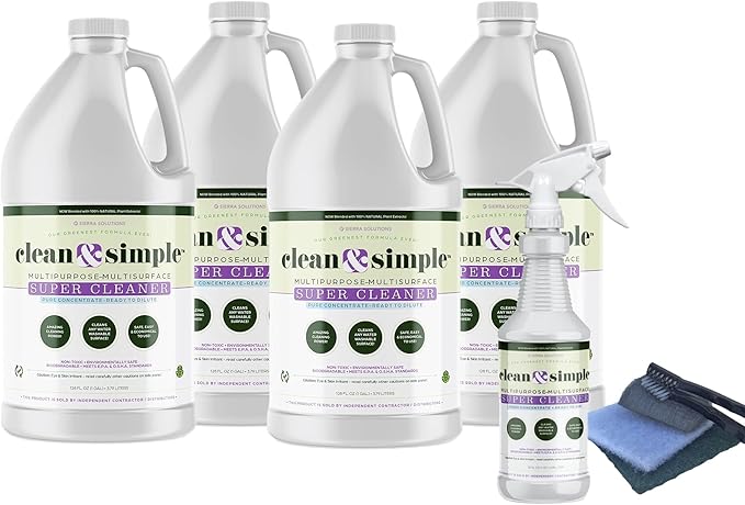All-Purpose | Household Cleaner | clean & simple™ SUPER CLEANER concentrate
