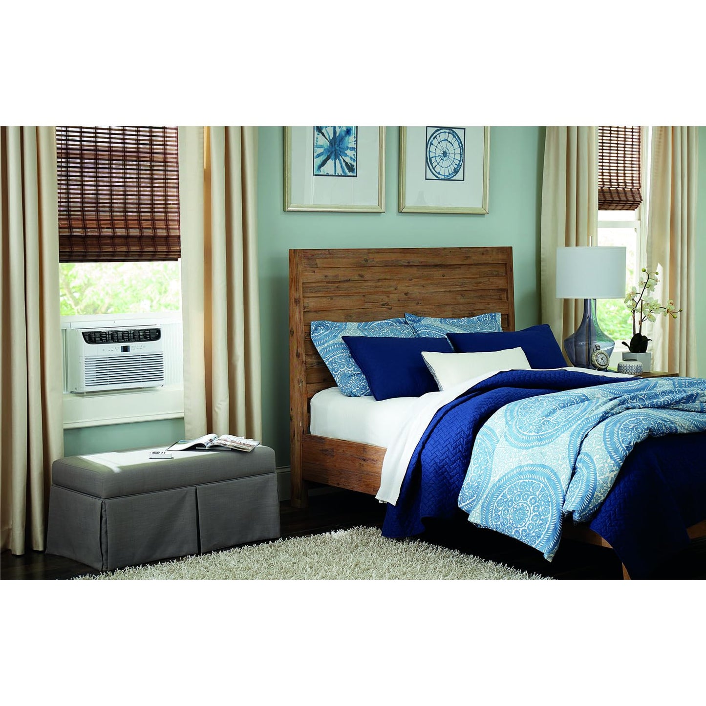 Frigidaire 6,000 Btu Window Air Conditioner & Dehumidifier, 115V, Cools Up To 250 Sq. Ft. For Apartment, Dorm Room & Small/Mediu