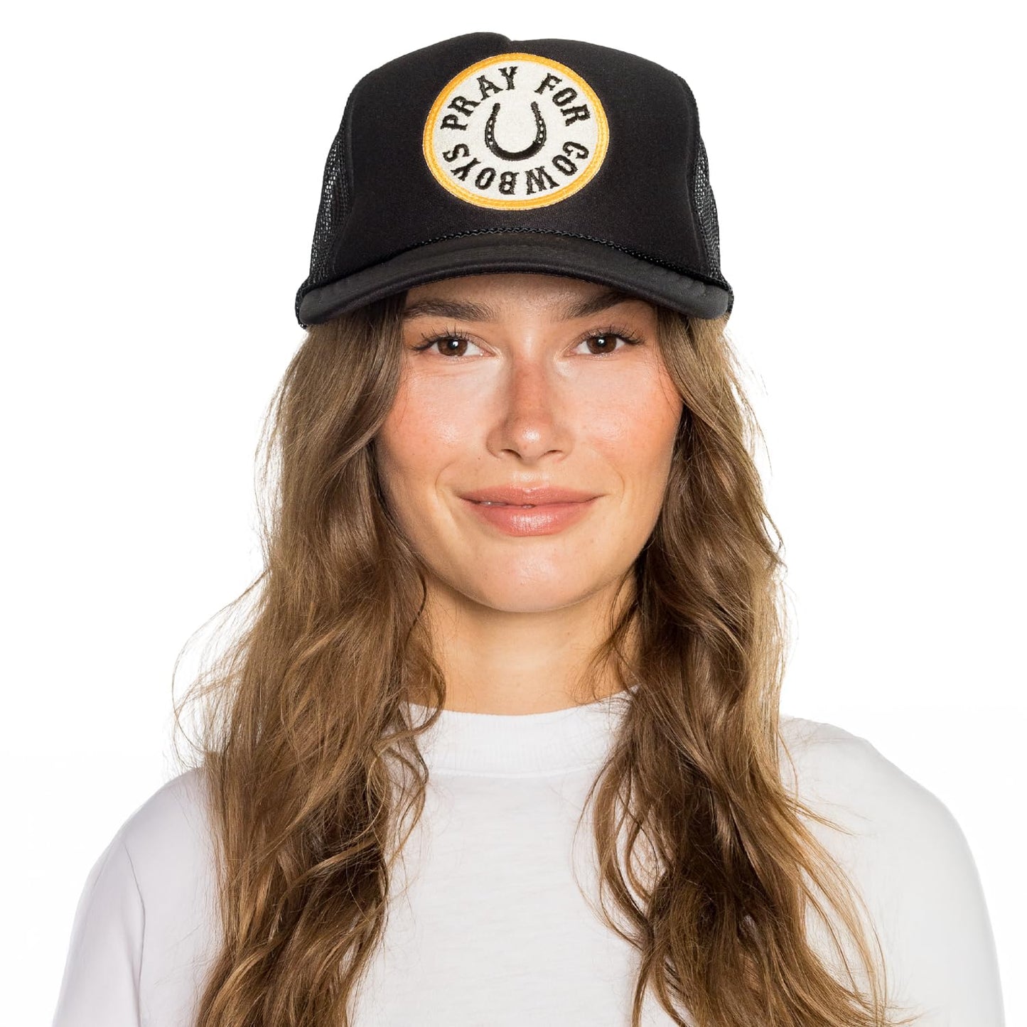 Friday Feelin' Trucker Hat Women Baseball Cap Western Adjustable American Trucker Hats Fitted Mom Cap All Occasion- One Size