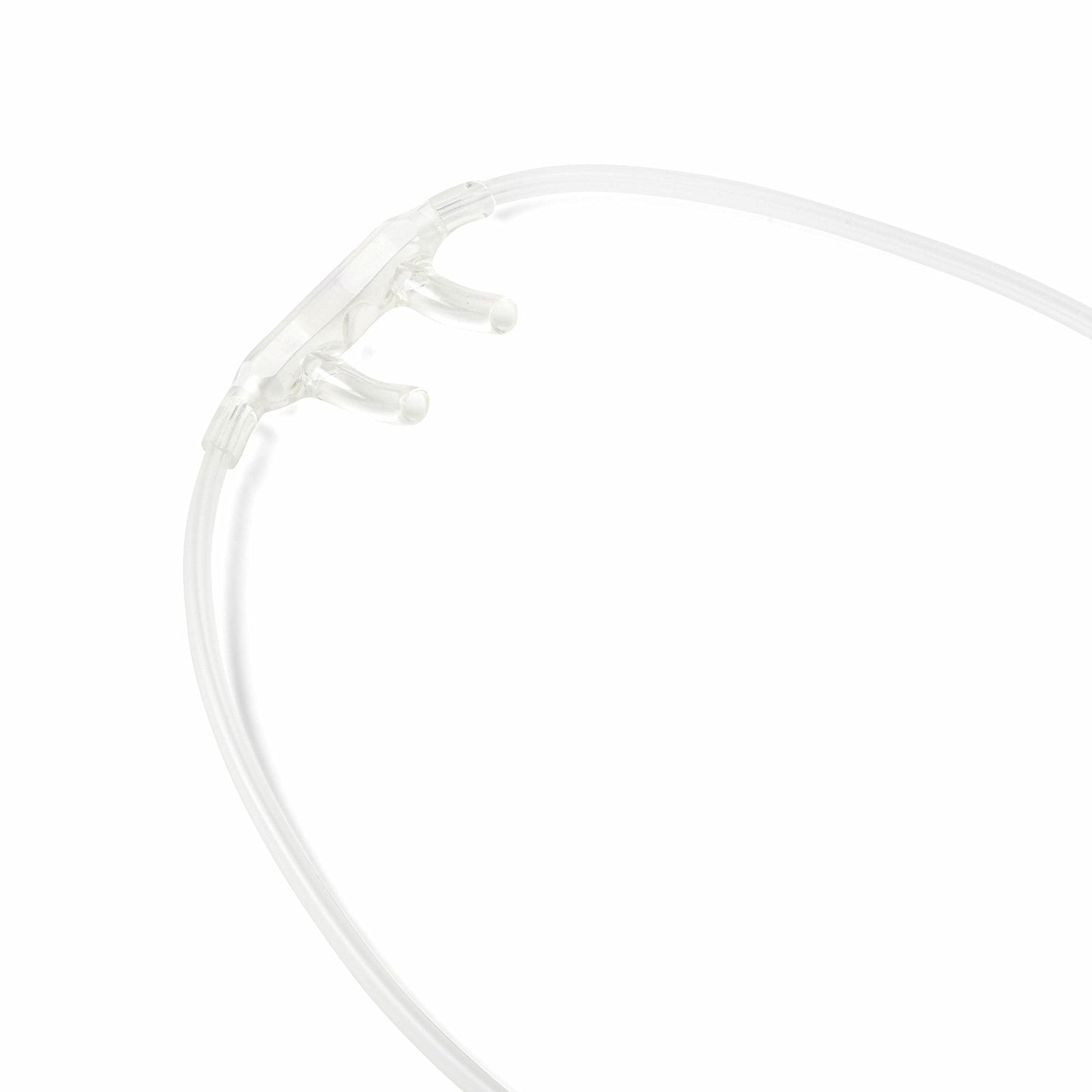Medline Supersoft Nasal Oxygen Cannula, Universal Connector, 25-Foot Tubing, Adult Size, Pack of 25