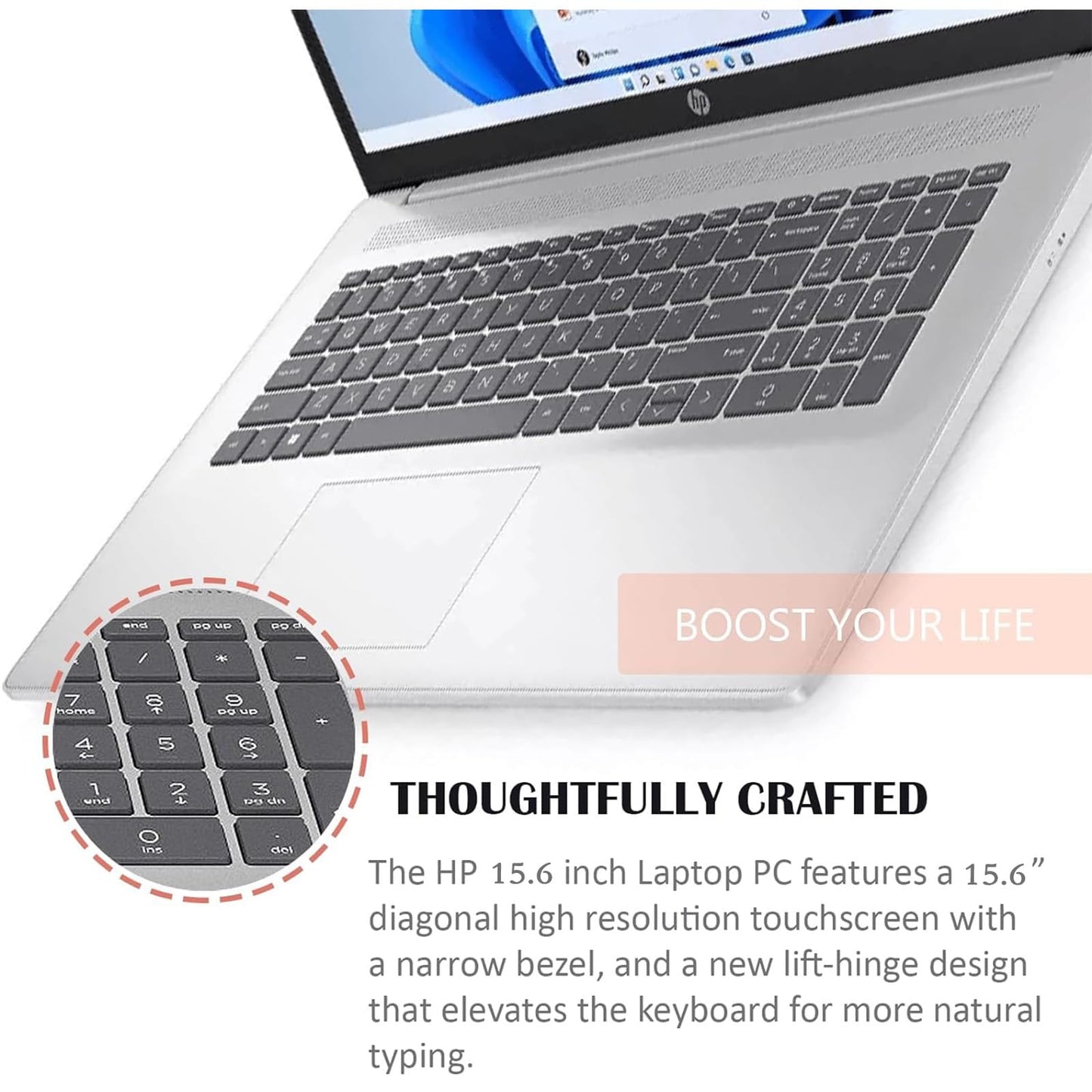 Hp Pavilion 15.6 Full Hd Laptop - Amd Ryzen 5 7520U Fast Charge - Long Battery Life - Wi-Fi 6 - Bluetooth 5.3 - Windows 11 - W/M