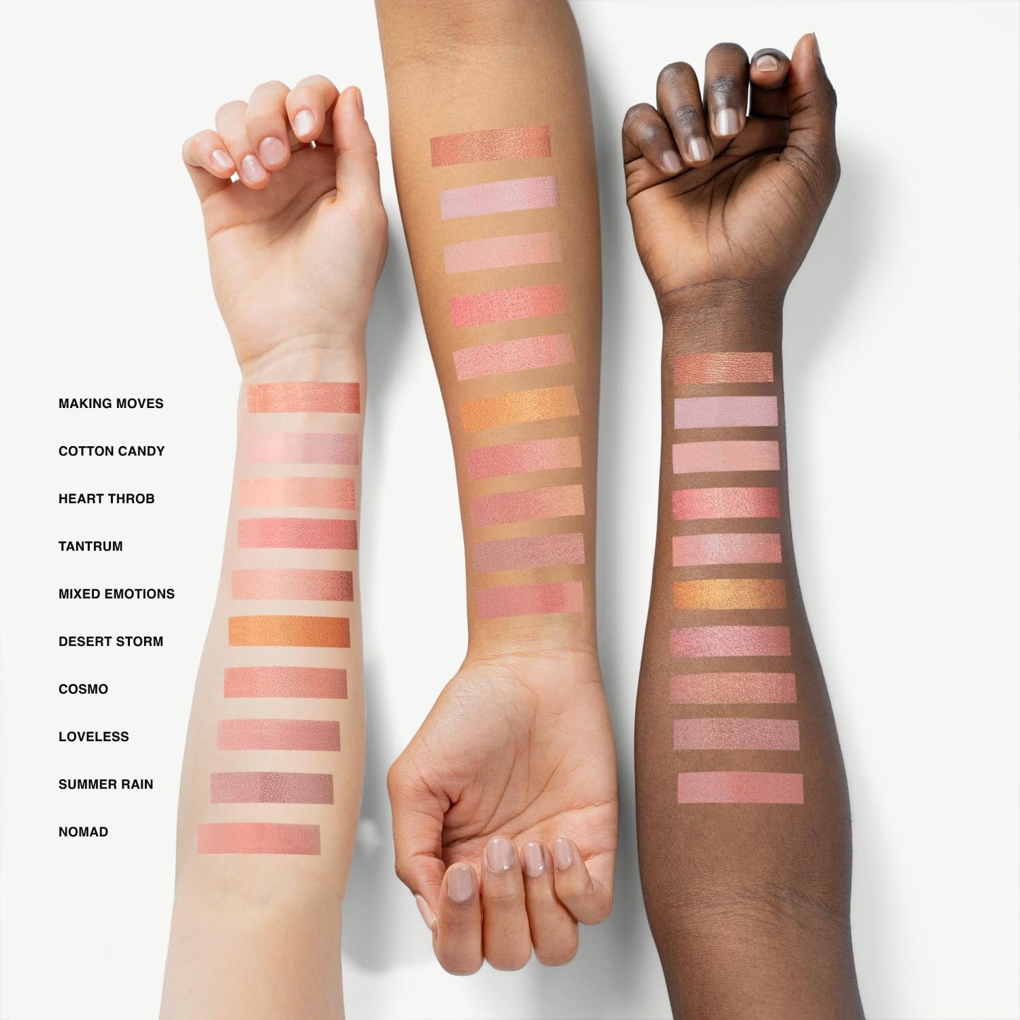 Makeup Powder Blusher - "Mixed Emotions" - 4g / 0.141oz - Pigmented, Buildable, Lightweight Powder Blush for a Radiant, Healthy, Natural Glow. Versatile Shades - Pink - Shimmer finish.