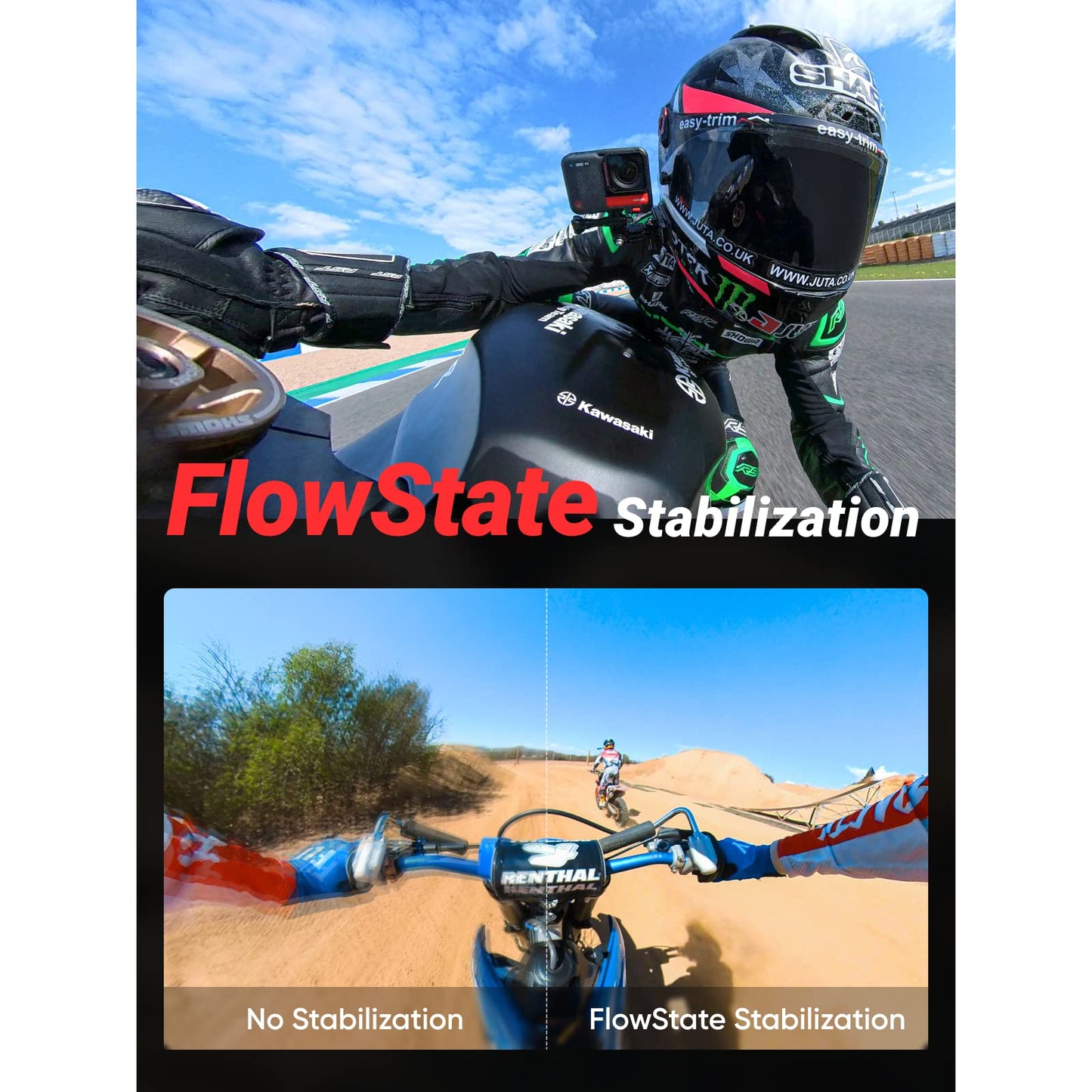 Insta360 One Rs 4K Edition - Waterproof 4K 60Fps Action Camera With Flowsate Stabilization, 48Mp Photo, Active Hdr, Ai Editing