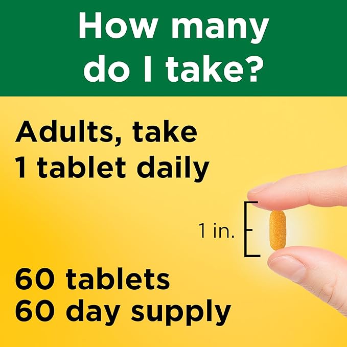 Nature Made Time Release Vitamin B-100 High Potency B Complex, Dietary Supplement for Nervous System Function Support, 60 Time Release Tablets, 60 Day Supply