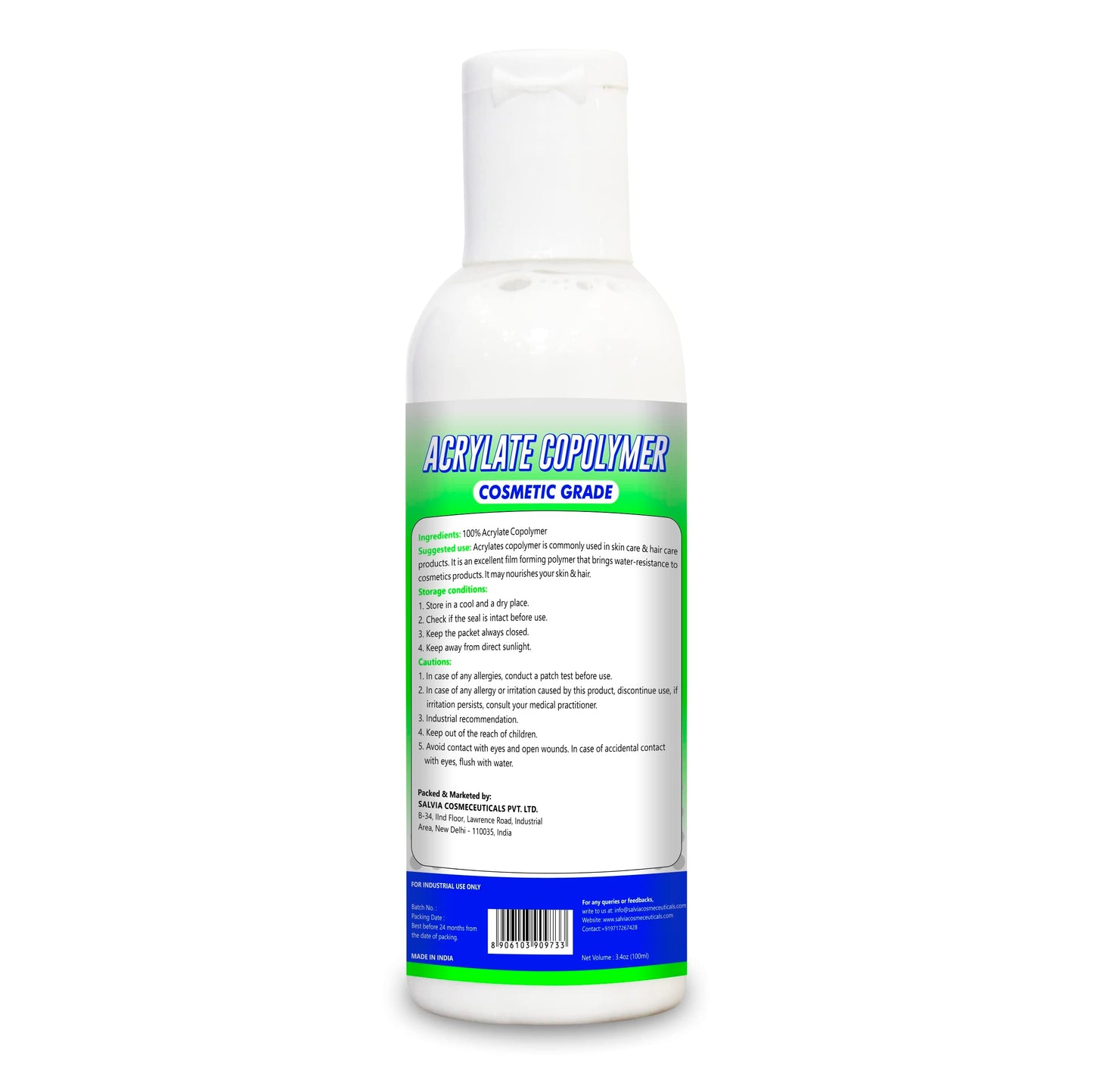 MYOC Acrylate Copolymer,liquid (100 ml)