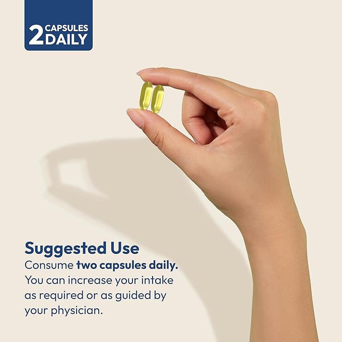 ANDREW LESSMAN Maximum Essential Omega-3 Unflavored, 30 Softgels - Ultra-Pure Omega-3 Fish Oil 1200 mg-High DHA, No Mercury Fish Oil Omega 3 Supplement-Small, Easy to Swallow Fish Oil Capsules