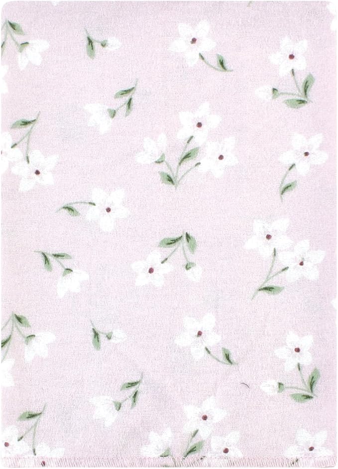 Luvable Friends Hudson Baby Flannel Burp Cloths 12pk, Purple Floral