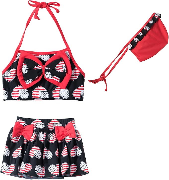 Mud Kingdom Beach Sport Swimsuit for Girls Bathing Suit Bikini Set Summer Holiday