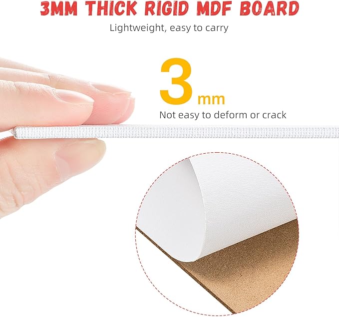 Simetufy 36 Pack 8x10 Inch Canvas Boards for Painting, Blank Canvas Panels Gesso Primed Acid-Free 100% Cotton for Acrylics Oil Watercolor Tempera Paints