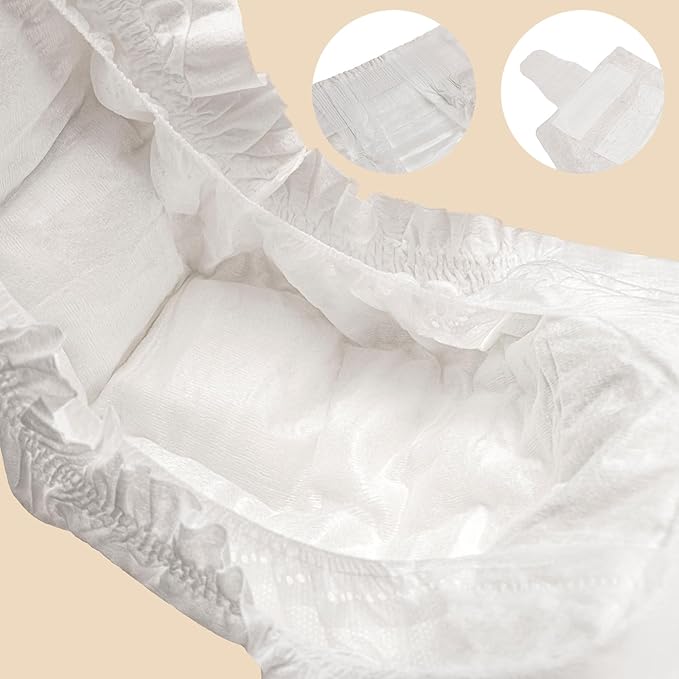 ECO BOOM Size 4 Diapers, Bamboo Viscose Diapers, Sustainable, Paper Packaging