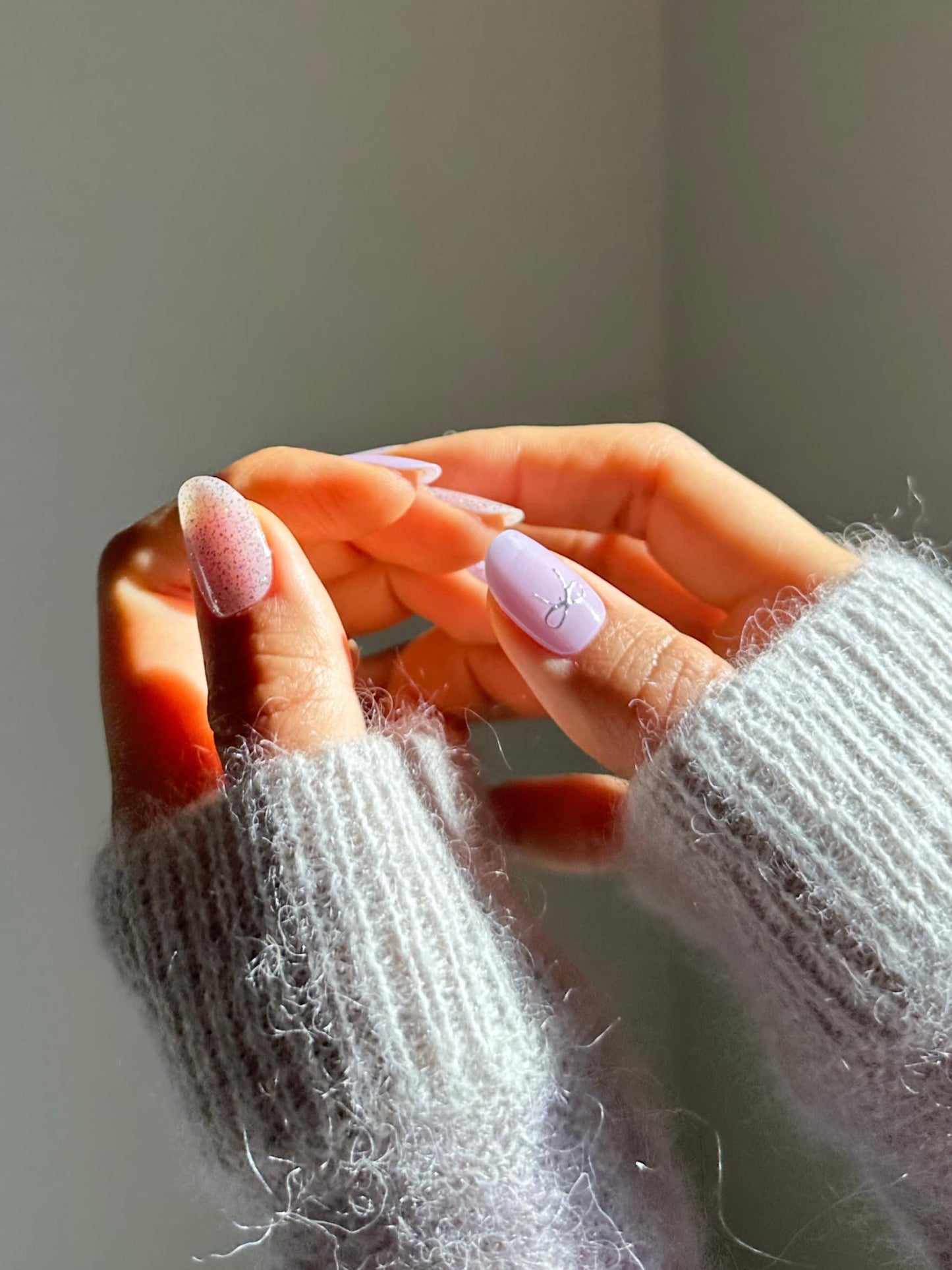 NOVA, Female Founded, Semi Cured Gel Nail Strips (Lady Lilac) - The 10 Minute Manicure. Salon-Quality, Works w/Any Lamp, Easy to