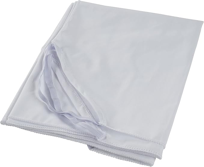 ECR4Kids Cot Sheet, Standard Size, Rest Time Accessories, White, 12-Pack