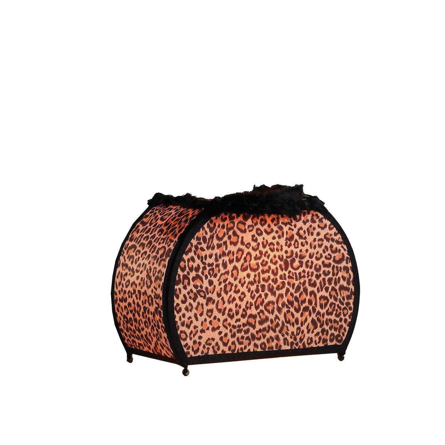 HomeRoots Table Lamp - Funky Leopard Pattern - 11.75 x 5 x 12 in - Model 524255