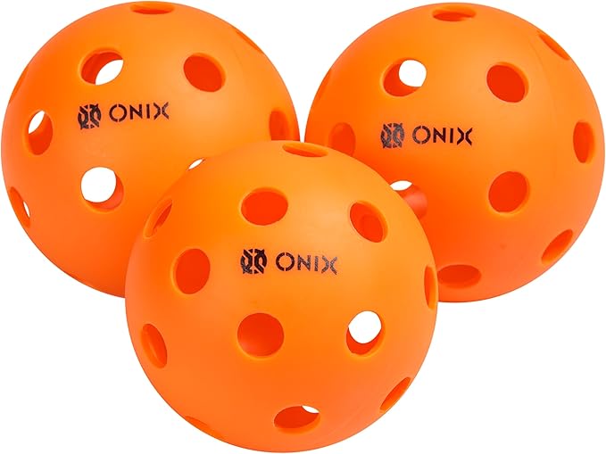Onix Recruit Ready-to-Play Indoor Pickleball Balls with Superior Welding Design