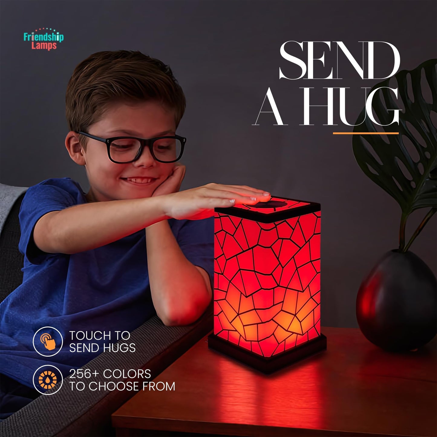 Friendship Lamp By Filimin Classic - Best Friend Lamps Wi-Fi Touch Lamp Led Light For Long-Distance  Connection  Relationship  Friendship  Gifts  Love  200+ Colors  App Setup - Set Of 2