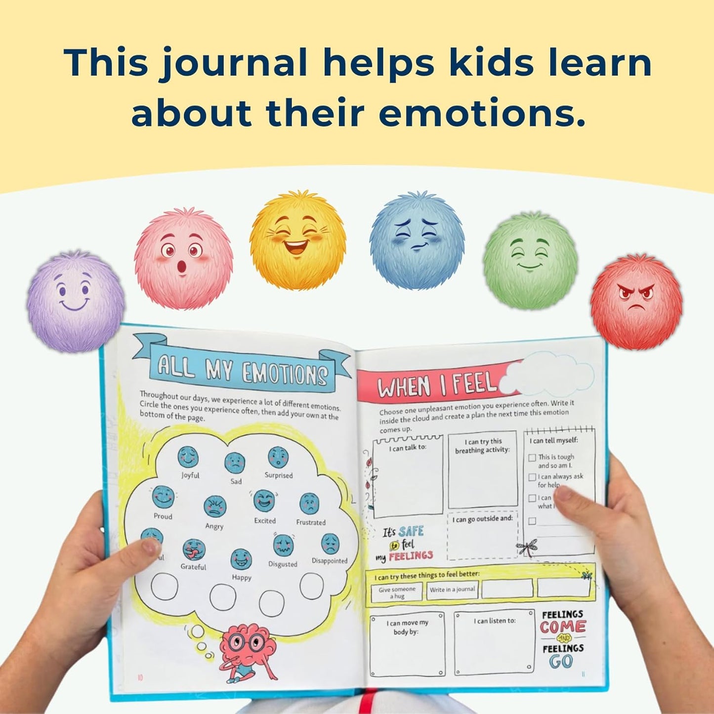 Big Life Journal - Daily Journal for Kids - A Growth Mindset Workbook for Children – Interactive Journal and Goal Planner for Kids – Daily Guided Journal for Children… (Green)