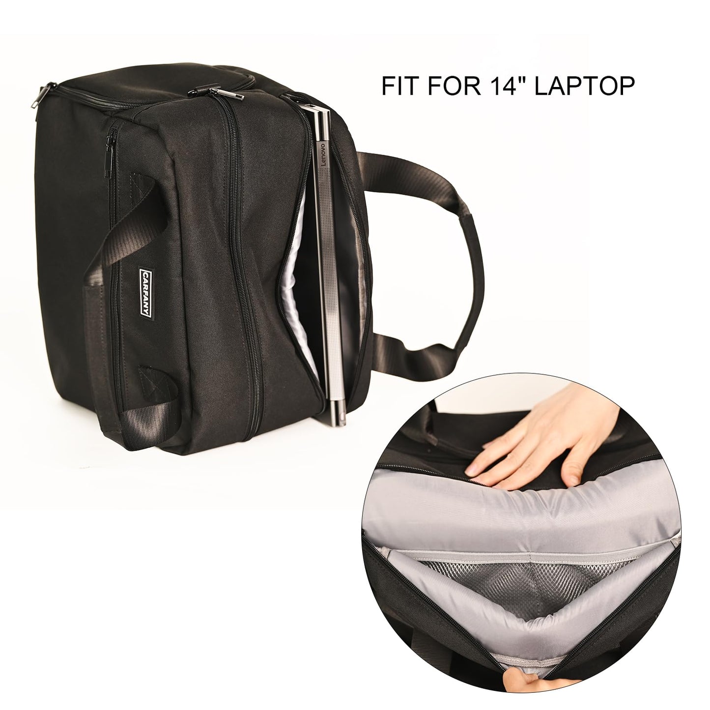 Carfany Travel Bag Compatible With Resmed Airsense 10 Airsense 11 Philips Dreamstation Respironics Resvent Carrying Case Fits For Breathing Machine And Accessories