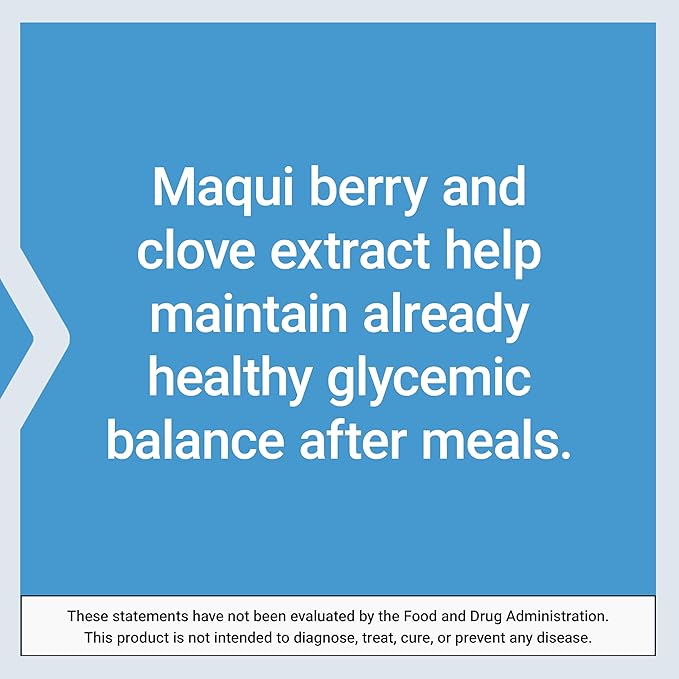 Life Extension Glycemic Guard™, Clove Extract, Maqui Berry (Aristotelia chilensis), Helps Maintain Already Healthy glycemic Balance, Vegetarian, Gluten-Free, 1-Daily, Non-GMO, 30 Capsules
