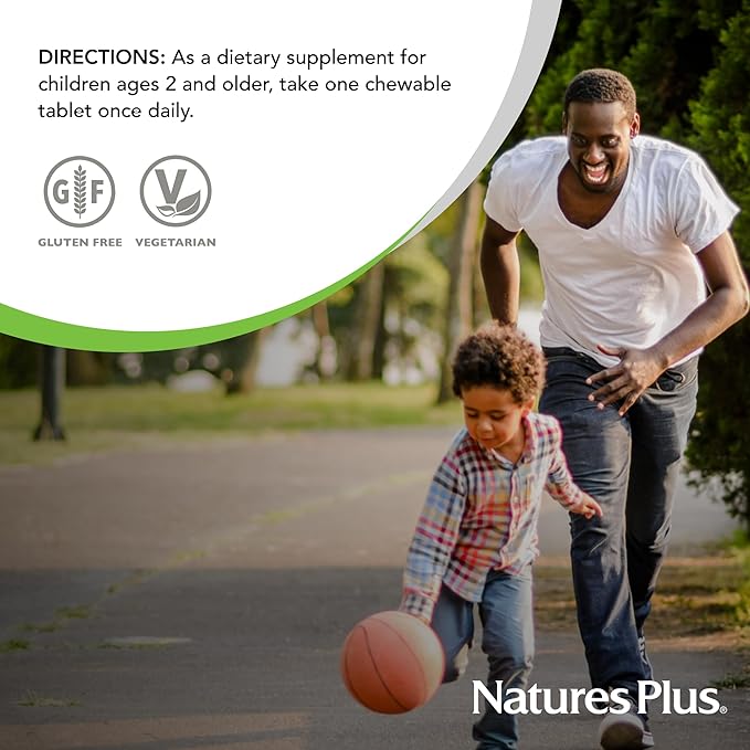 Nature's Plus Ape Kidgreenz Chewable Tablets, 90 Count