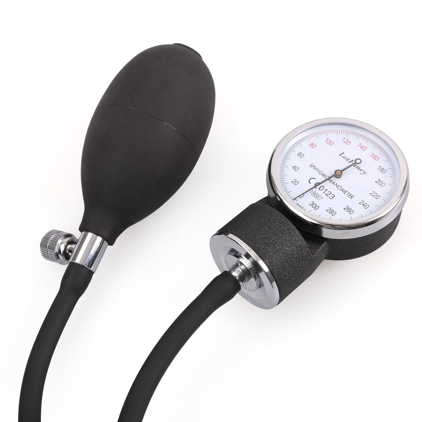 LotFancy Pediatric Blood Pressure Cuff Manual, Child Professional BP Cuff 7.2"-10.5", Children Aneroid Sphygmomanometer Small Cuff with Portable Carring Case and Zero Calibration
