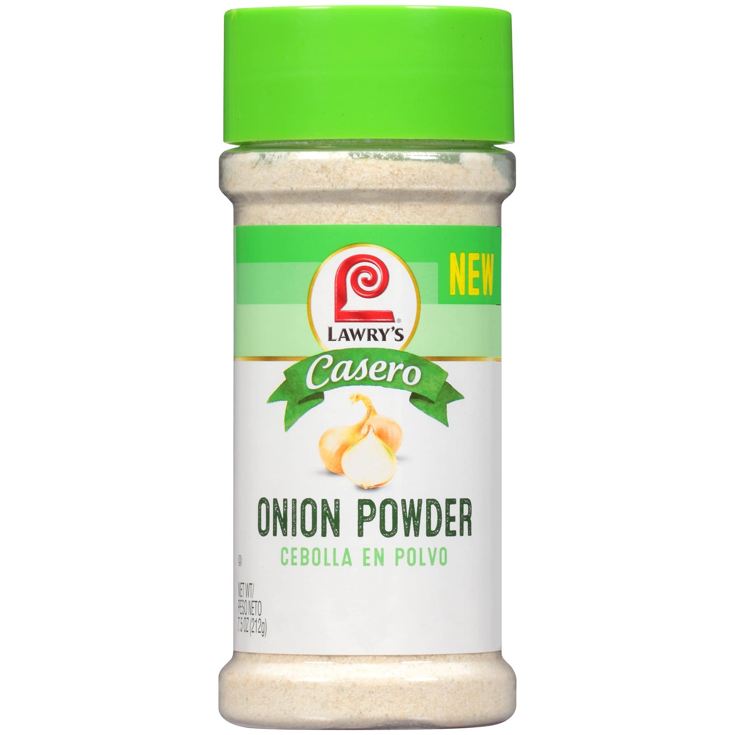Lawry s Casero Onion Powder, 7.5 oz (Pack of 12)