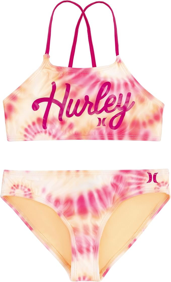 Hurley Girls Flounce Bikini 2-Piece Swimsuit