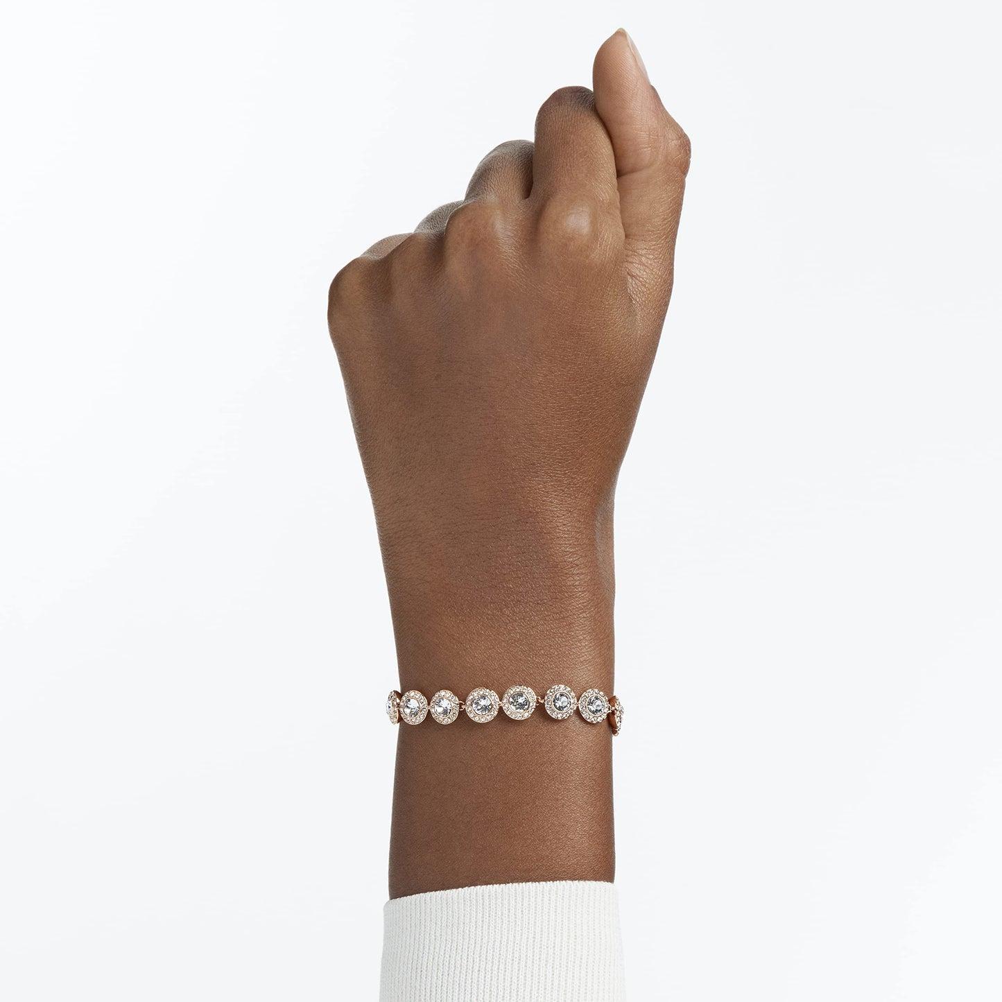 Swarovski 240776-00 Women's Bracelet Round Cut Clear Crystal