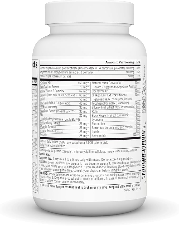 Source Naturals Life Force Multiple Daily Multivitamin High Potency Essential Vitamins, Minerals, Antioxidants & Nutrients - Energy & Immune Boost* - 60 Capsules