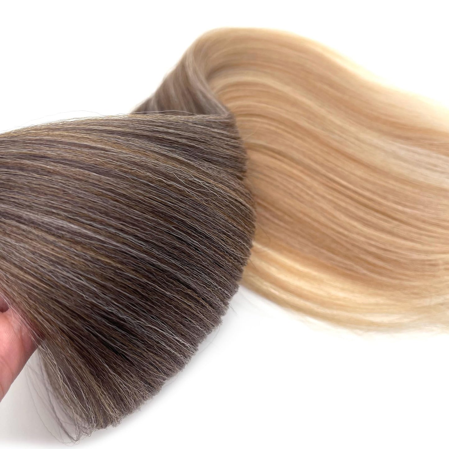UPruyo 4/27/613 Ombre Braiding Hair Pre Stretched Knotless Braiding Hair Extensions for Box Braids Hypoallergenic Pre Sectioned