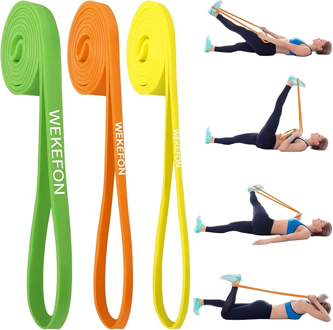 Resistance Bands Set, Pull Up Assist Bands - Stretch Resistance Band - Mobility Band Powerlifting Exercise Bands for Resis...
