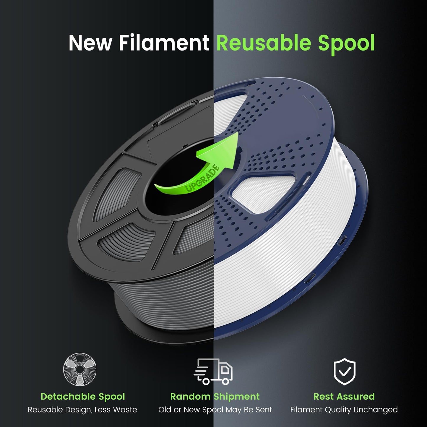 SUNLU High Speed PLA Filament 1.75mm, 30mm/s - 600mm/s Print Range, High Flow Speedy 3D Printer PLA Filament, Designed for Fast Printing, Good for Fast Printing, 1KG Pink