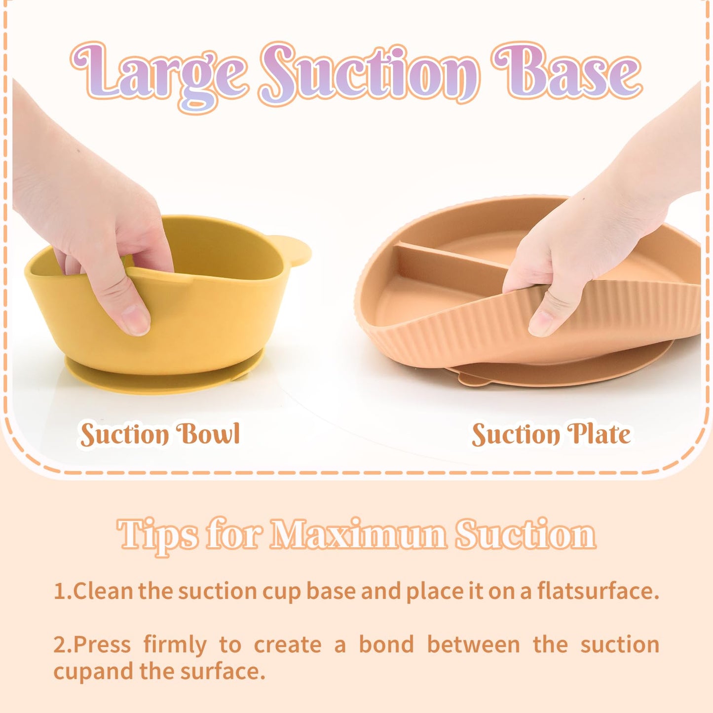 CHCC Silicone Baby Feeding Set 21 Pcs, Baby Led Weaning Supplies, Baby Feeding Supplies Set BPA Free, Essentials for Newborn Gift Mixed