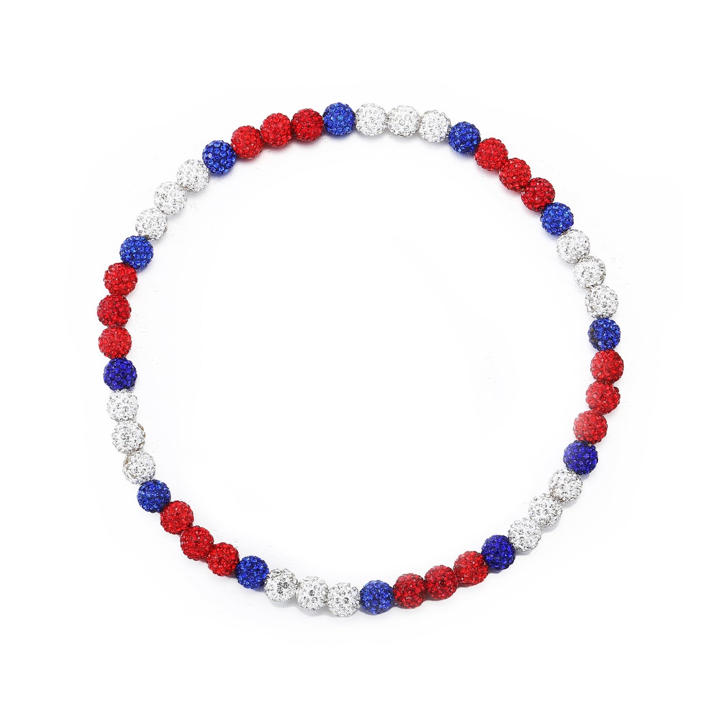 HSWYFCJY Baseball Beaded Chain Necklace for Men Women, Rhinestone Discoball Drip Accessories White Maroon Baseball Necklaces Gif