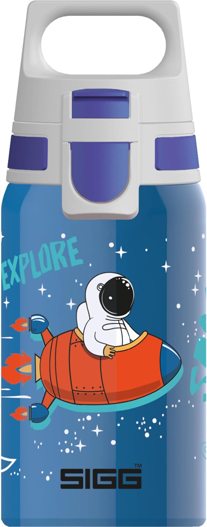 SIGG - Stainless Steel Kids Bottle - Shield One - Suitable For Carbonated Beverages - 17 Oz