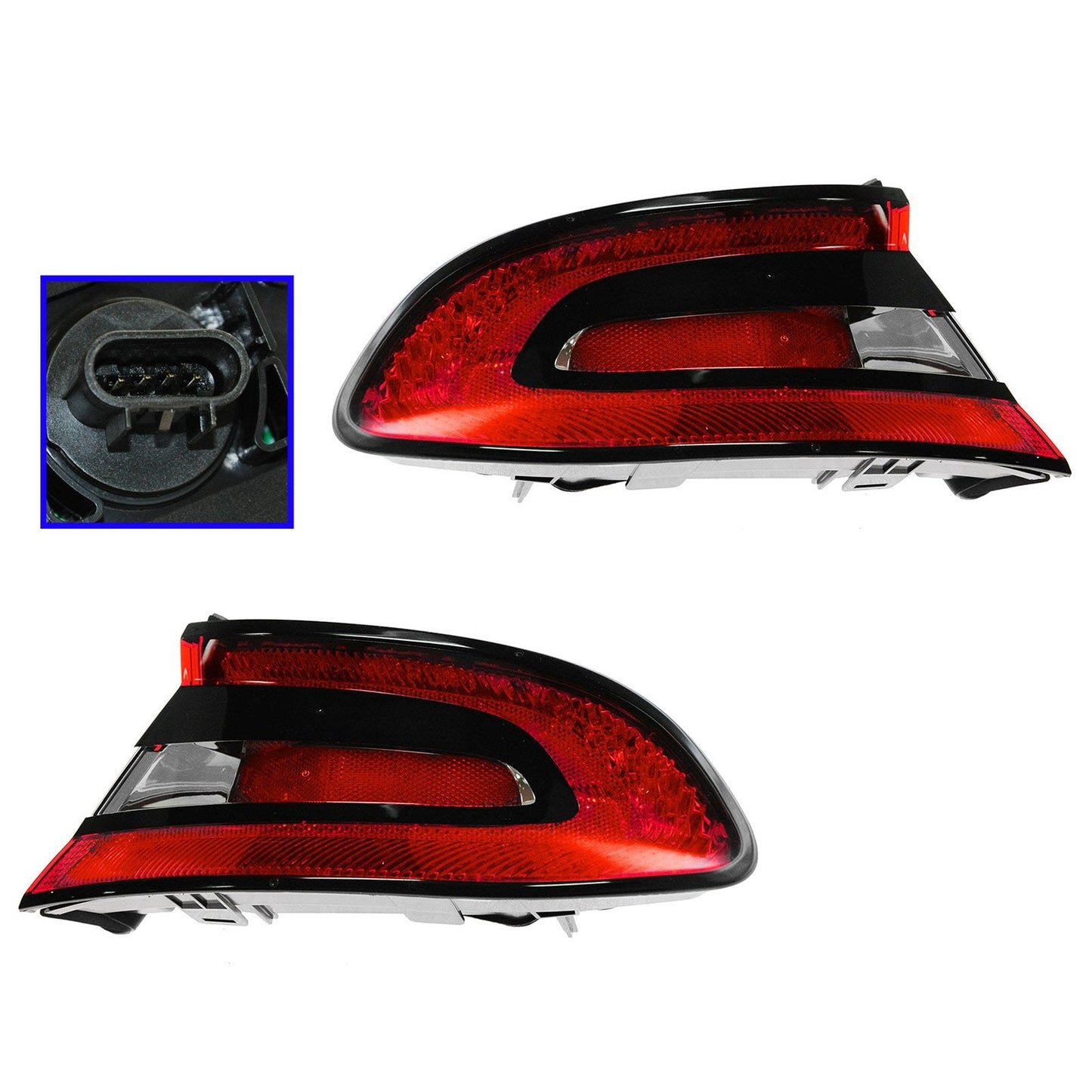 Trq Lighting Kit Ch2518144 Ch2519144 Ch2800201 Ch2801201 Compatible With 2013-2016 Dodge Dart