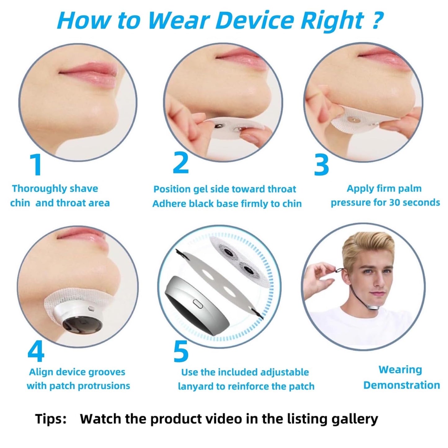 Z3 Pro Snoring Solution Patches,Professional Anti-Snoring Device Patches for Z3 Pro Anti-Snoring Device for Improved Sleep Soundly (1PC*20 Patches)