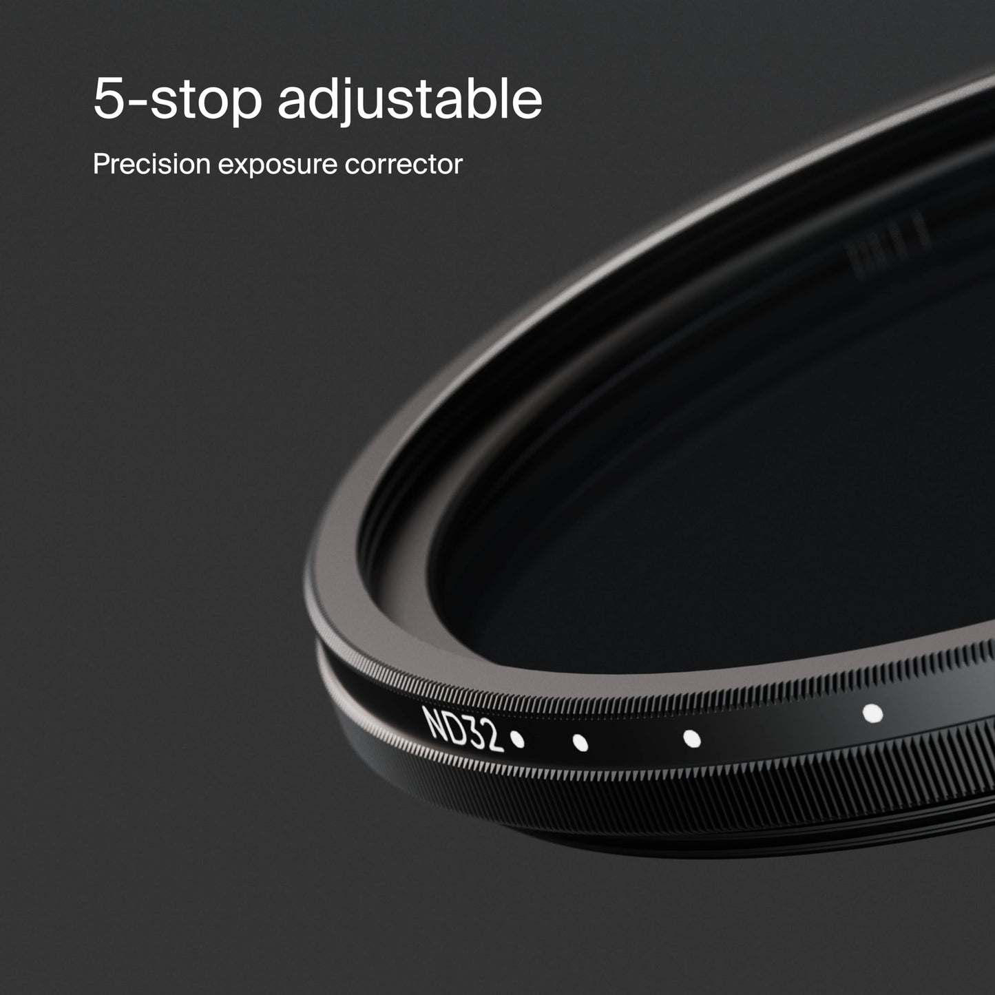 Urth 39Mm Nd2-32 Variable Nd Lens Filter (Plus+) - 1-5 Stop Range, Ultra-Slim 20-Layer Nano-Coated Neutral Density Filter For Ca