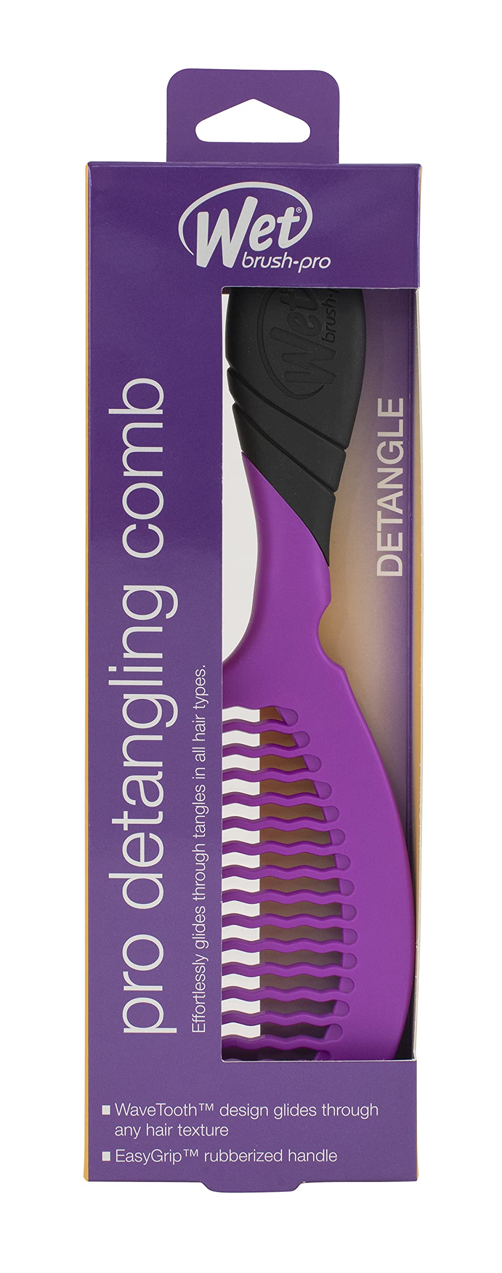 Wet Brush Comb Pro Detangler Purple